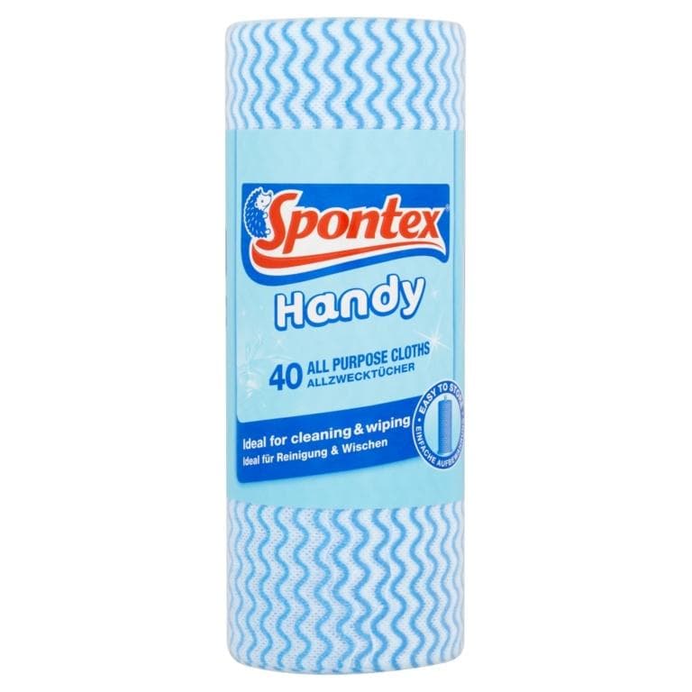 Spontex All Purpose Cloth Roll (Pack of 40)