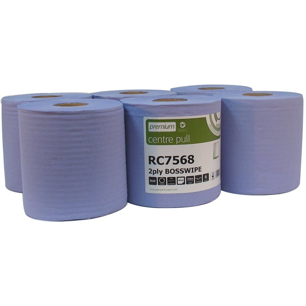 Embossed Standard C/Pullrolls 2-Ply (6 Rolls)