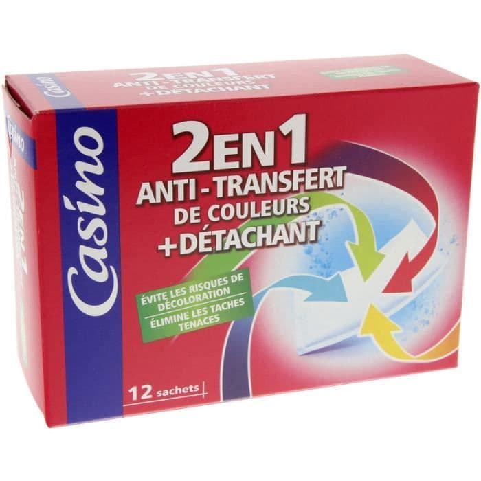 Färg anti-transfer väska + 12 fläckborttagare