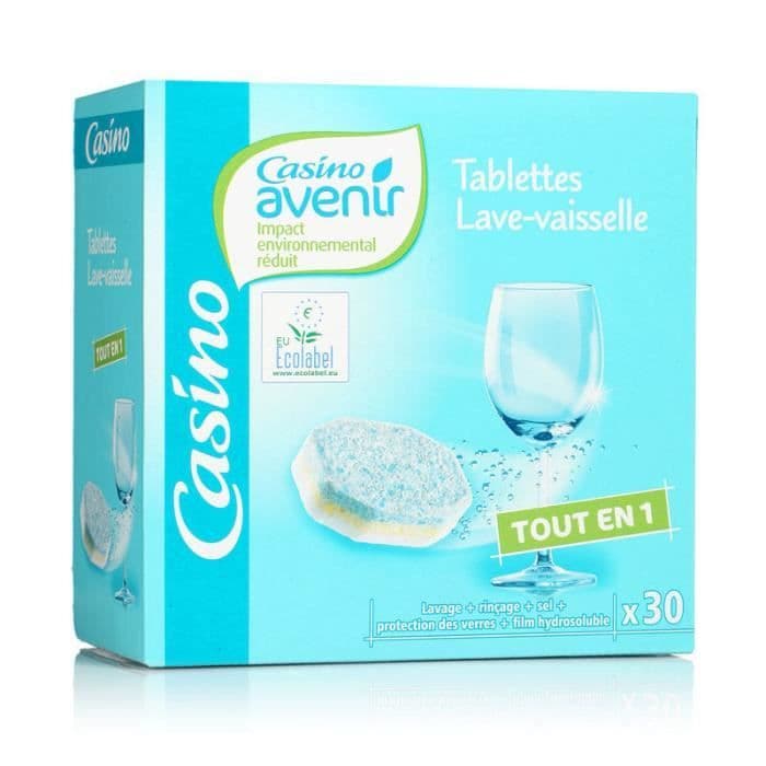 Mycket 30 diskmaskinstabletter i 1 - 480 g