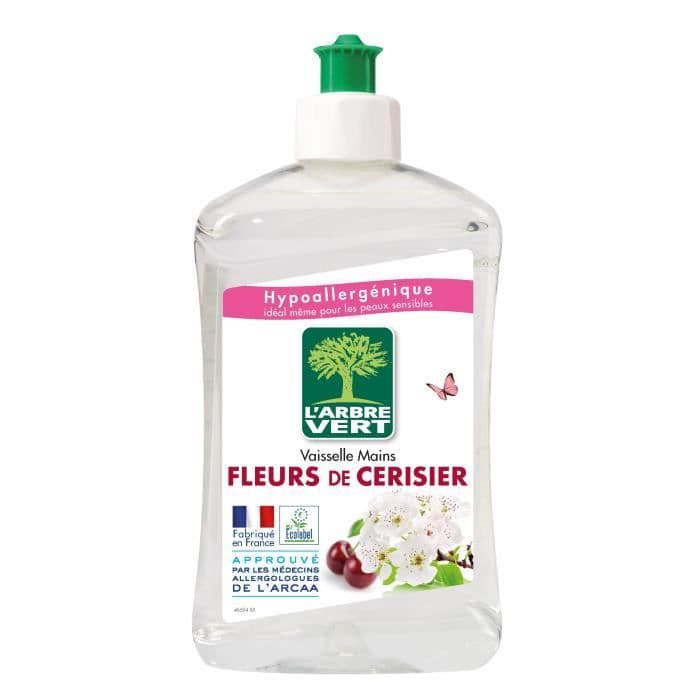 L'ARBRE VERT Handdiskmaskin - Körsbärsblommor - 500 ml