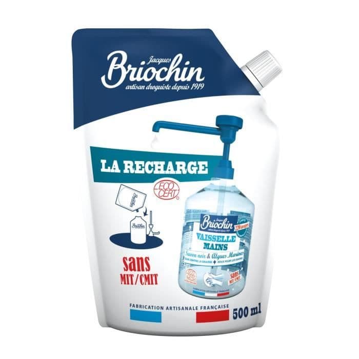 BRIOCHIN Fyld opvaskemiddel og hænder - 500 ml - Uden MIT / CMIT
