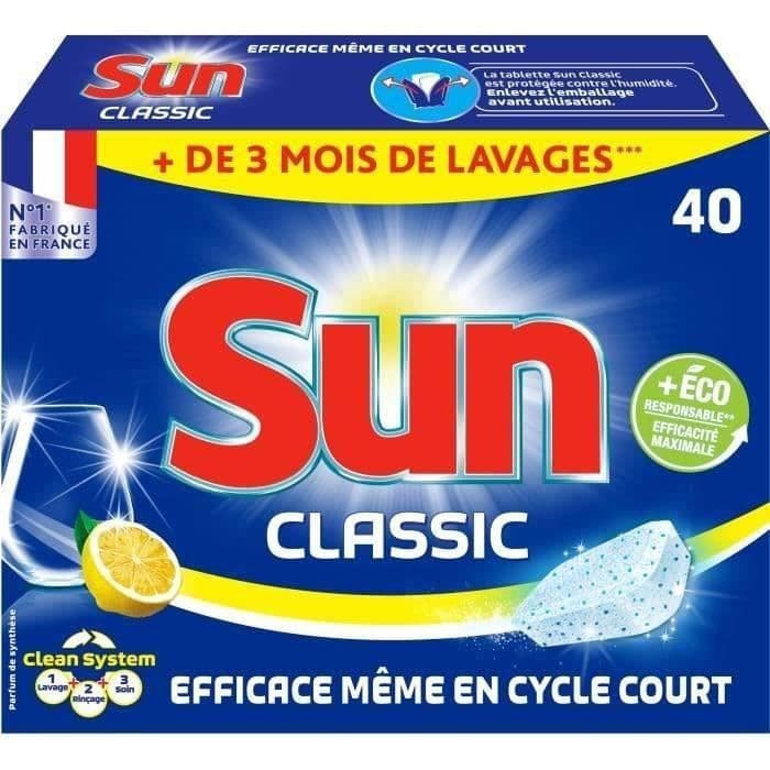 SUN Classic 40 citron tabletter