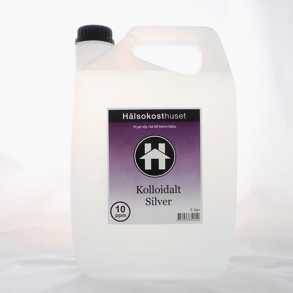 Kolloidalt Silver 10ppm 5 Liter