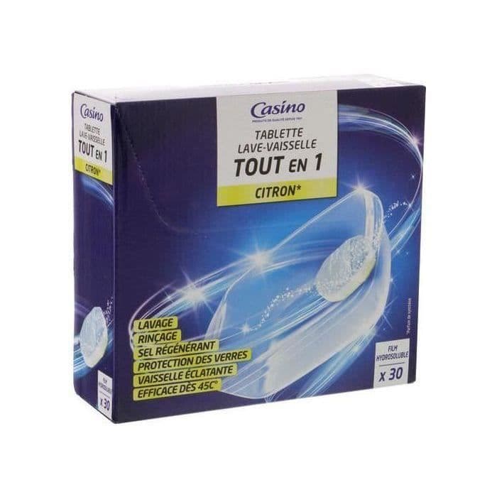 CASINO Citron 4 i 1 Diskmaskin - 30 tabletter - 480 g