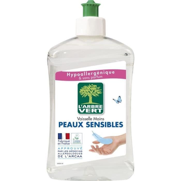 L'Arbre Vert Diskmedel - Känslig hud - 500 ml