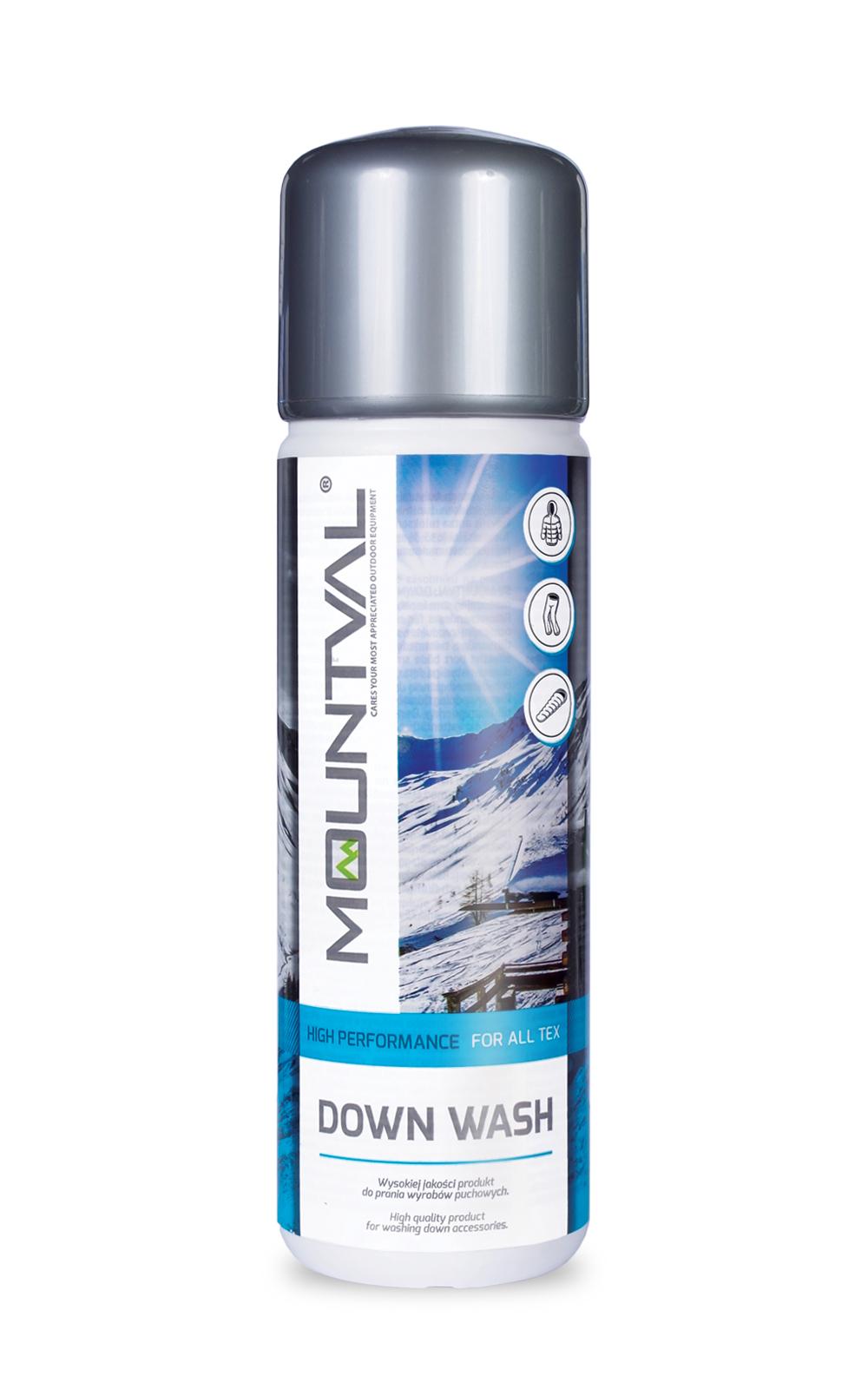 Mountval Down Wash, Wash-In Cleaner For Down-Filled Outdoor Clothing and Gear