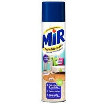 MIR Cleaner Tæppe og tæpper - sprøjteskum - 600 ml