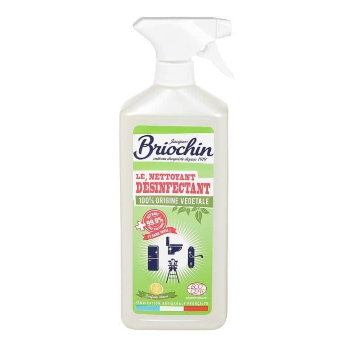 BRIOCHIN Desinfektionsmiddel - 750 ml - Citronduft - 100% planteoprindelse