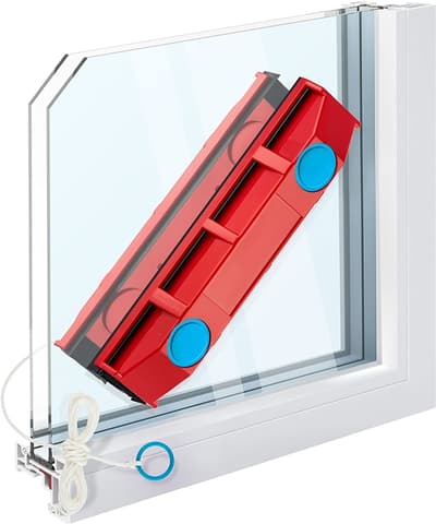 Magnetisk fönstertvätt för 8-20 mm glas - gör rengöringen enklare & smidigare