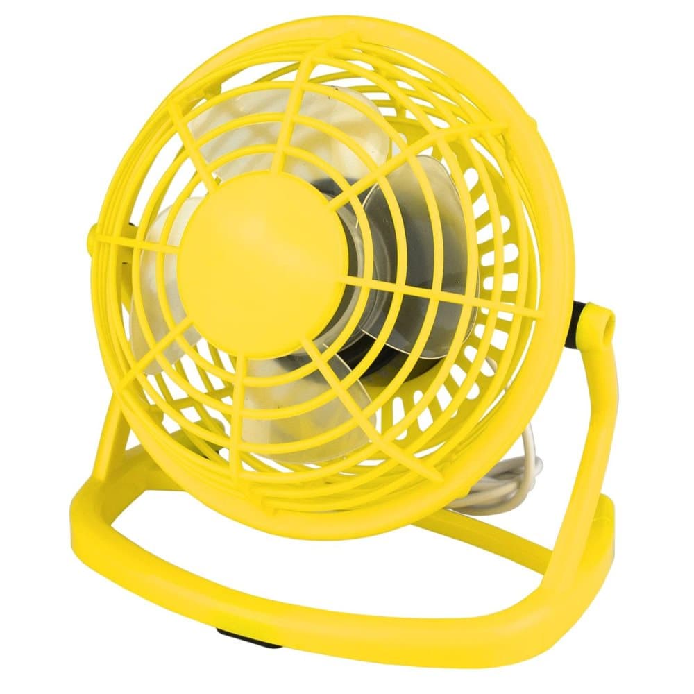 Minifläkt med USB - Gul