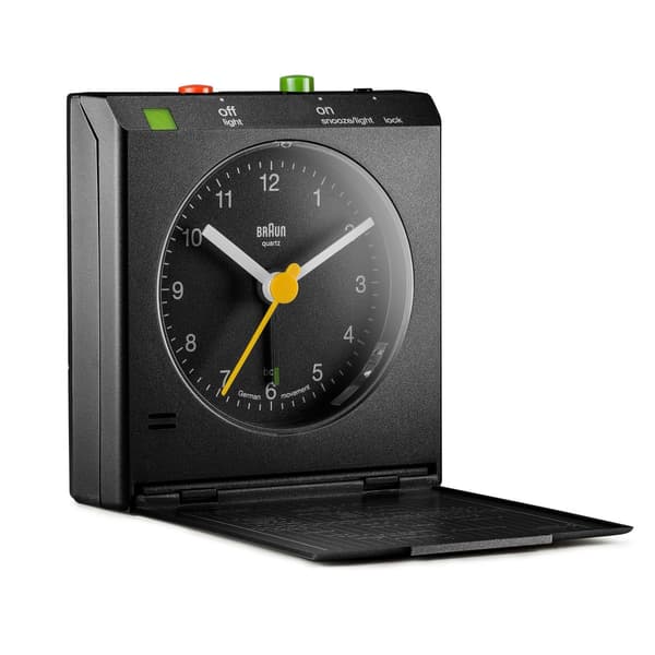 Braun Klassisk Relflex Control Travel Alarm Clock