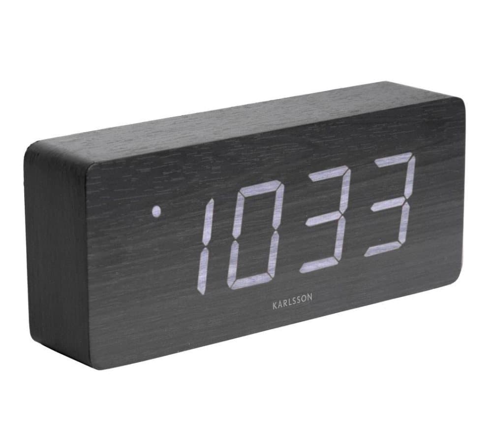Väckarklocka - Karlsson Tube Black Veneer