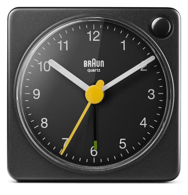 Braun Classic Travel Analogue Alarm Clock