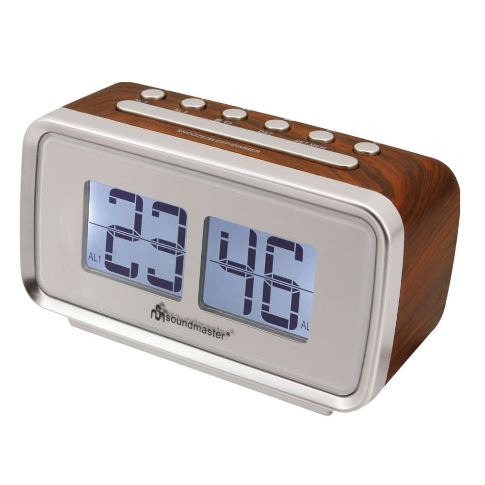 Soundmaster Klockradio FM Retro