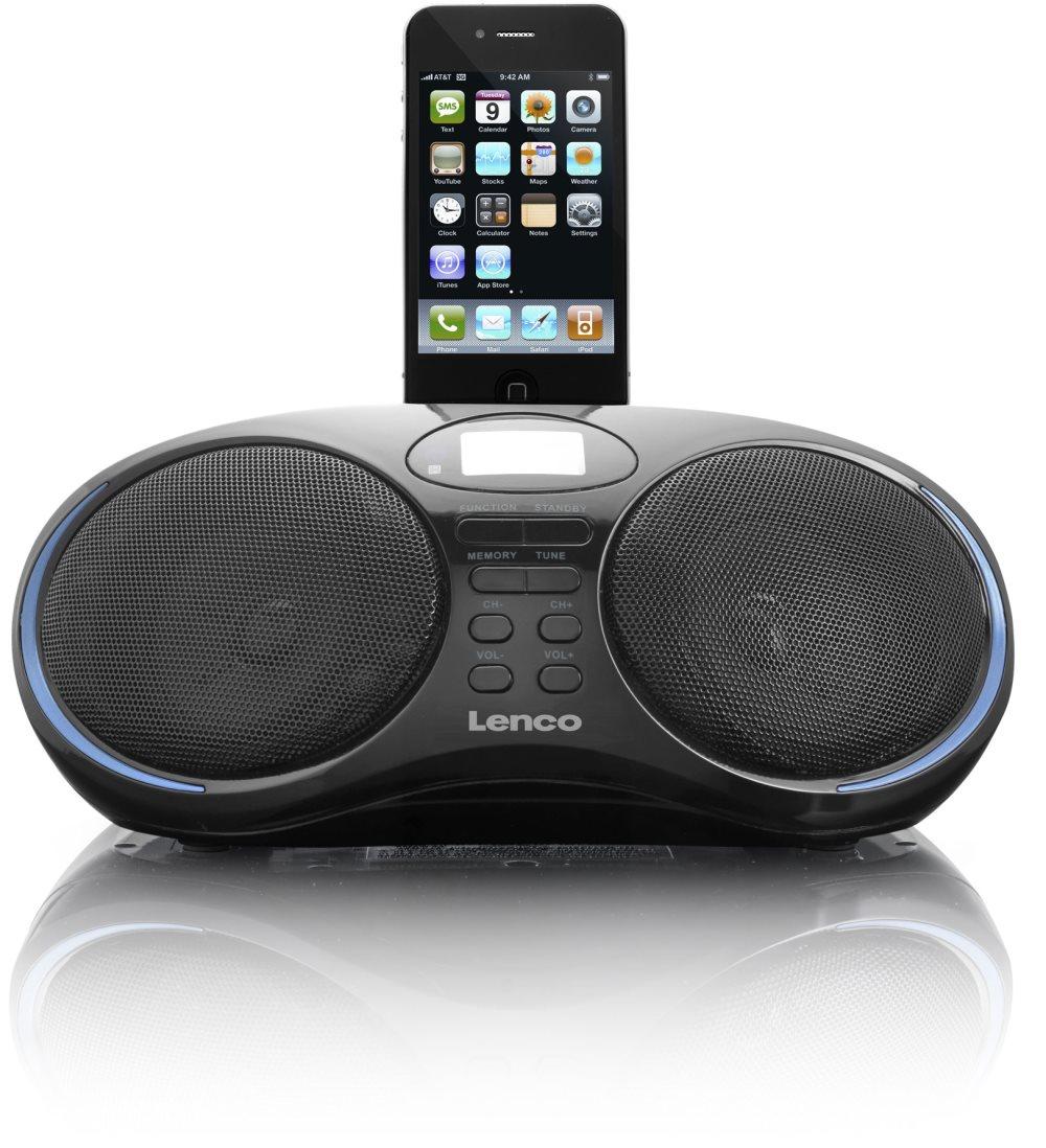 Lenco Klockradio med iPhone dockning 30pin