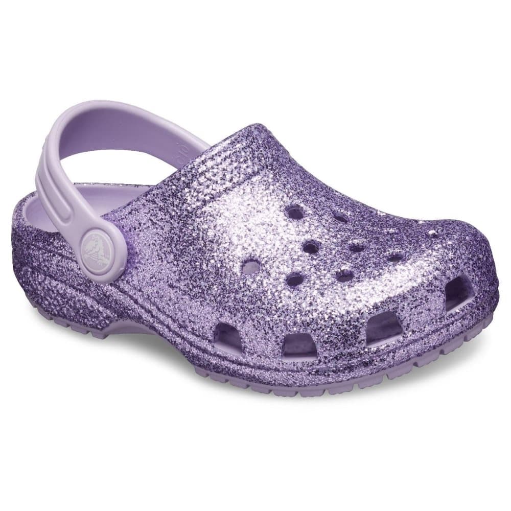 Crocs Childrens/Kids Classic Glitter Slip On Clog