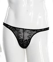 Doreanse Lace String Black