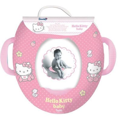 Disney Hello Kitty Barnsits med handtag - toasits potta