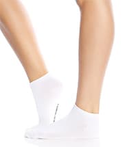 Frank Dandy Bamboo Low Sock Solid White