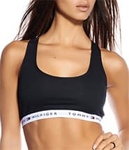 Tommy Hilfiger Iconic Cotton Bralette Black