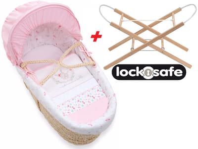 Mothercare - Komplett Moseskorg med Stativ
