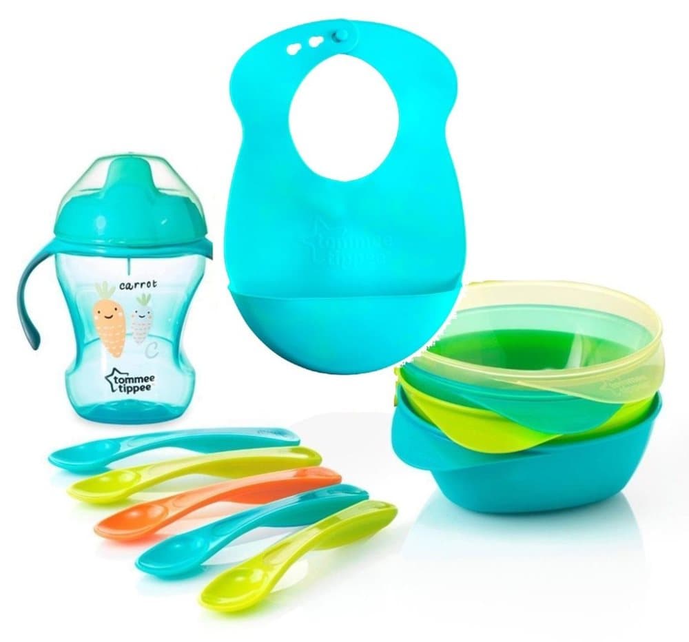 Tommee Tippee 11 delar Matset - fr 6 mån+