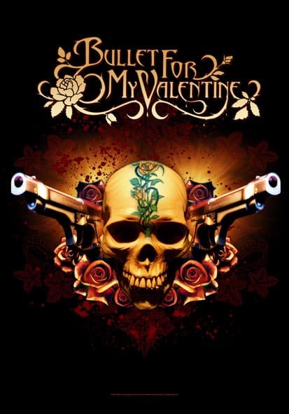 Bullet For My Valentine- Pistols -Flag