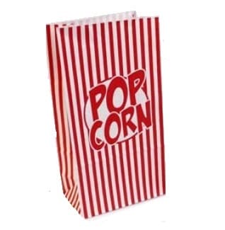 Popcornpåsar 24-pack , påsar till barnkalaset partyt popcorn
