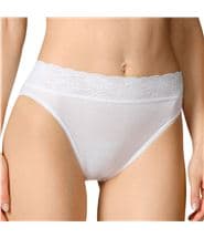 Calida Lycraspitze Slip White 001