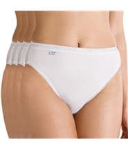 Sloggi 4-pack Basic Organic Tai 4 White