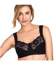 Miss Mary of Sweden Miss Mary Lovely Lace Soft Bra Black