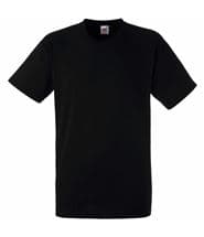 Fruit of the Loom Heavy Cotton T Black