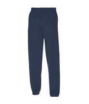 Fruit of the Loom Elesticated Jog Pants Navy-2
