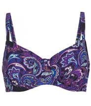 Abecita Paisley Wire Bra Paisley
