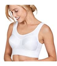 Miss Mary of Sweden Miss Mary Cotton Simplex Soft Bra White