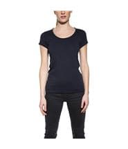 Bread and Boxers Crew Neck Relaxed Woman Darkblue