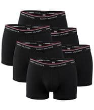 Tommy Hilfiger 6-pack Stretch Trunk Premium Essentials Black