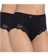 Sloggi 2-pack Romance Maxi Black