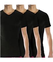 Tommy Hilfiger 3-pack V-neck T-shirt Black