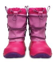 Crocs Swiftwater Waterproof Boot Kids Pink