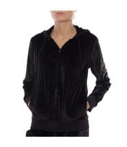 DKNY Insert Logo LS Sleep Hoodie Black