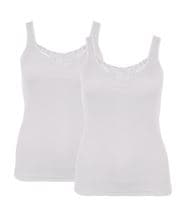 Missya 2-pack Lace Wide Strap White