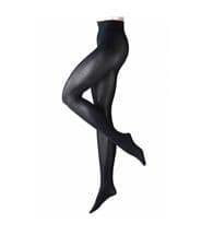 Falke Women Cotton Touch strumpbyxa Navy-2