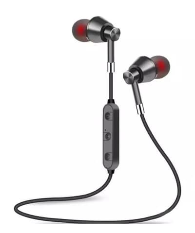 Hörlurar Bluetooth M7 in ear | Magnetic Dark-Silver