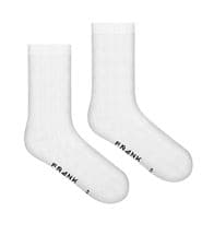 Frank Dandy Bamboo Socks Solid White