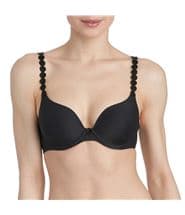 Marie Jo Tom Heart Shaped Padded Bra Black
