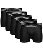 Frank Dandy 5-pack Organic Cotton Boxer Black