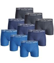 Björn Borg 9-pack Essential Shorts Navy/Blue