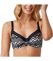 Abecita Zig-Zag Unique Wire Bikini Bra Pattern-2